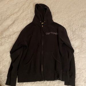 Deftones zip up hoodie
